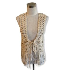 Boho Chic Cotton Vest